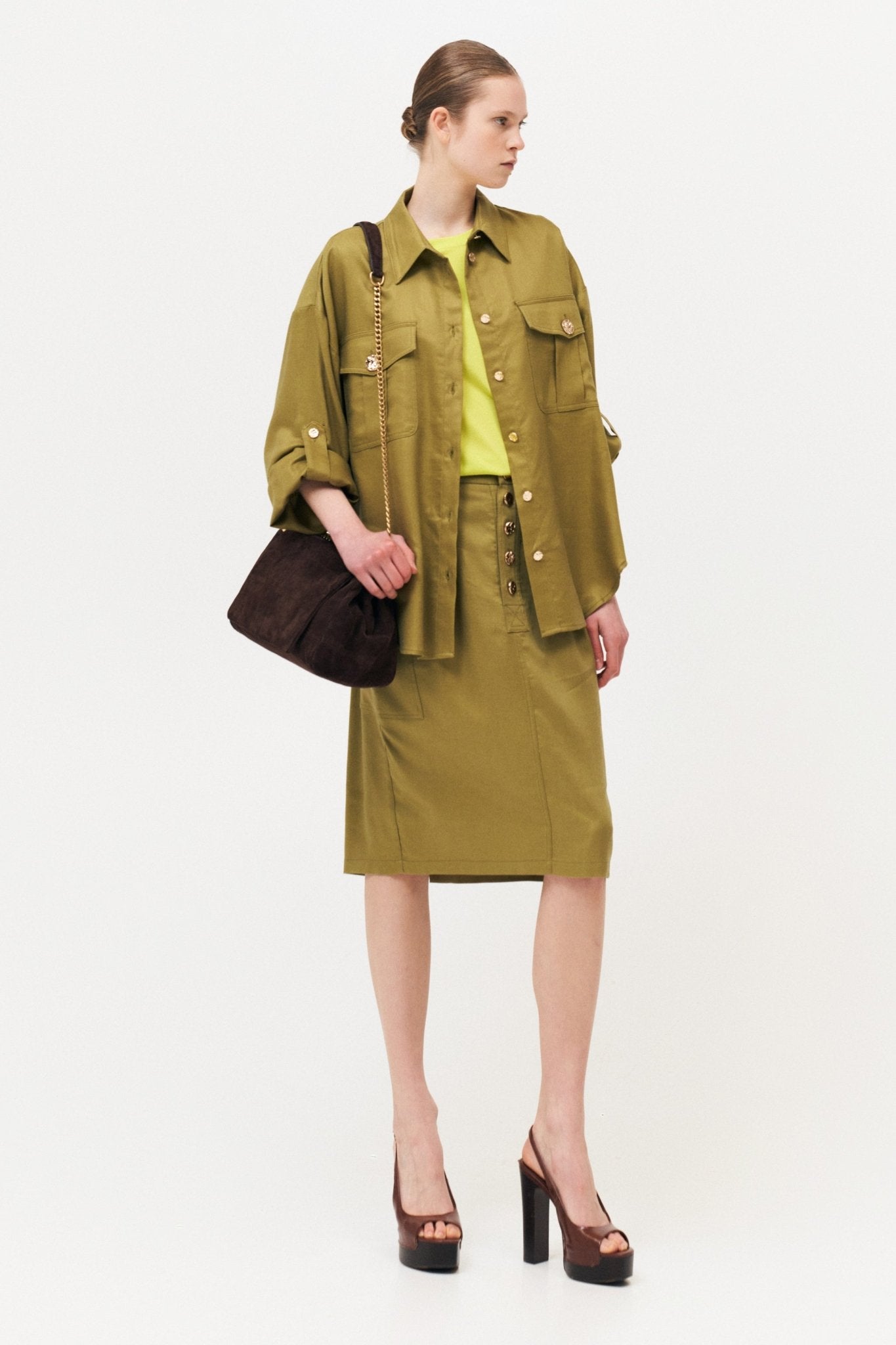 Saia midi justa LUMINA - lavishiochicsaialumina