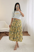 Saia padrão floral - lavishiochicsaialavishiochic