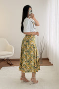 Saia padrão floral - lavishiochicsaialavishiochic