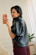 Sobrecamisa em Efeito Pele - lavishiochiclavishiochic