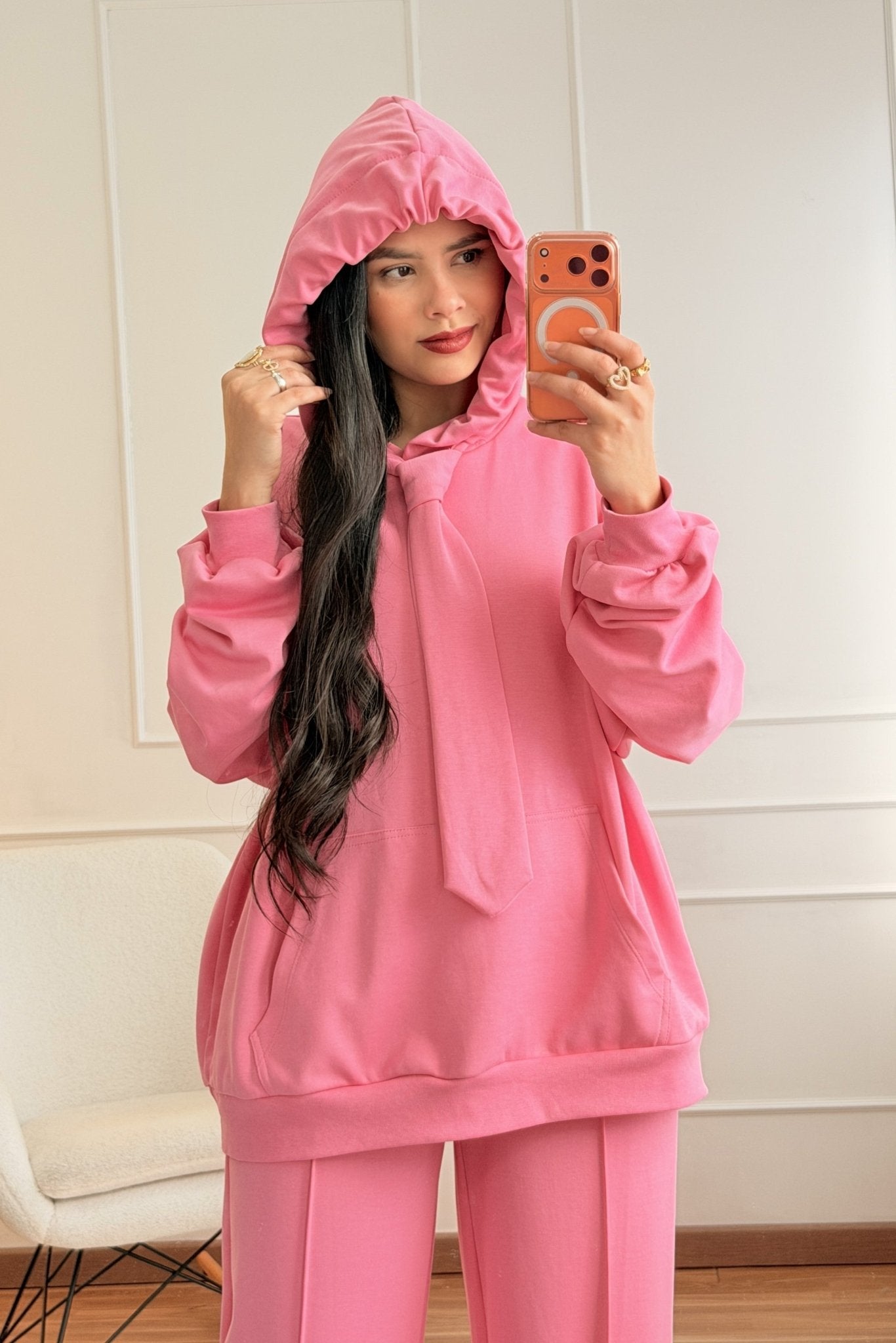 Sweat com gravata LUMINA - lavishiochicsweatlumina