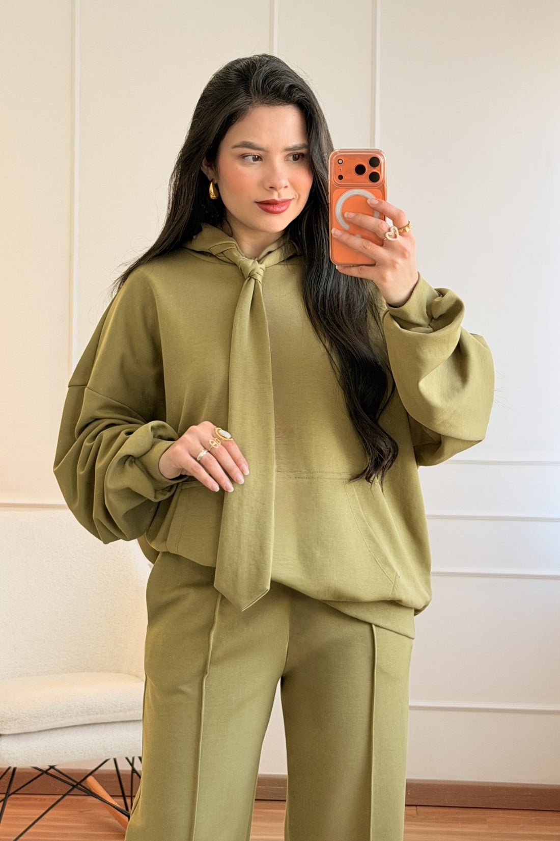 Sweat com gravata LUMINA - lavishiochicsweatlumina