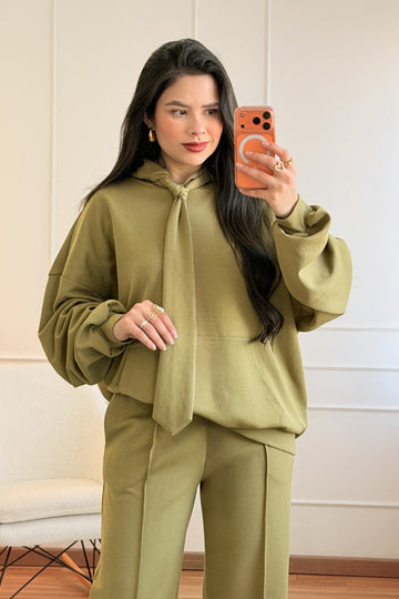 Sweat com gravata LUMINA - lavishiochicsweatlumina