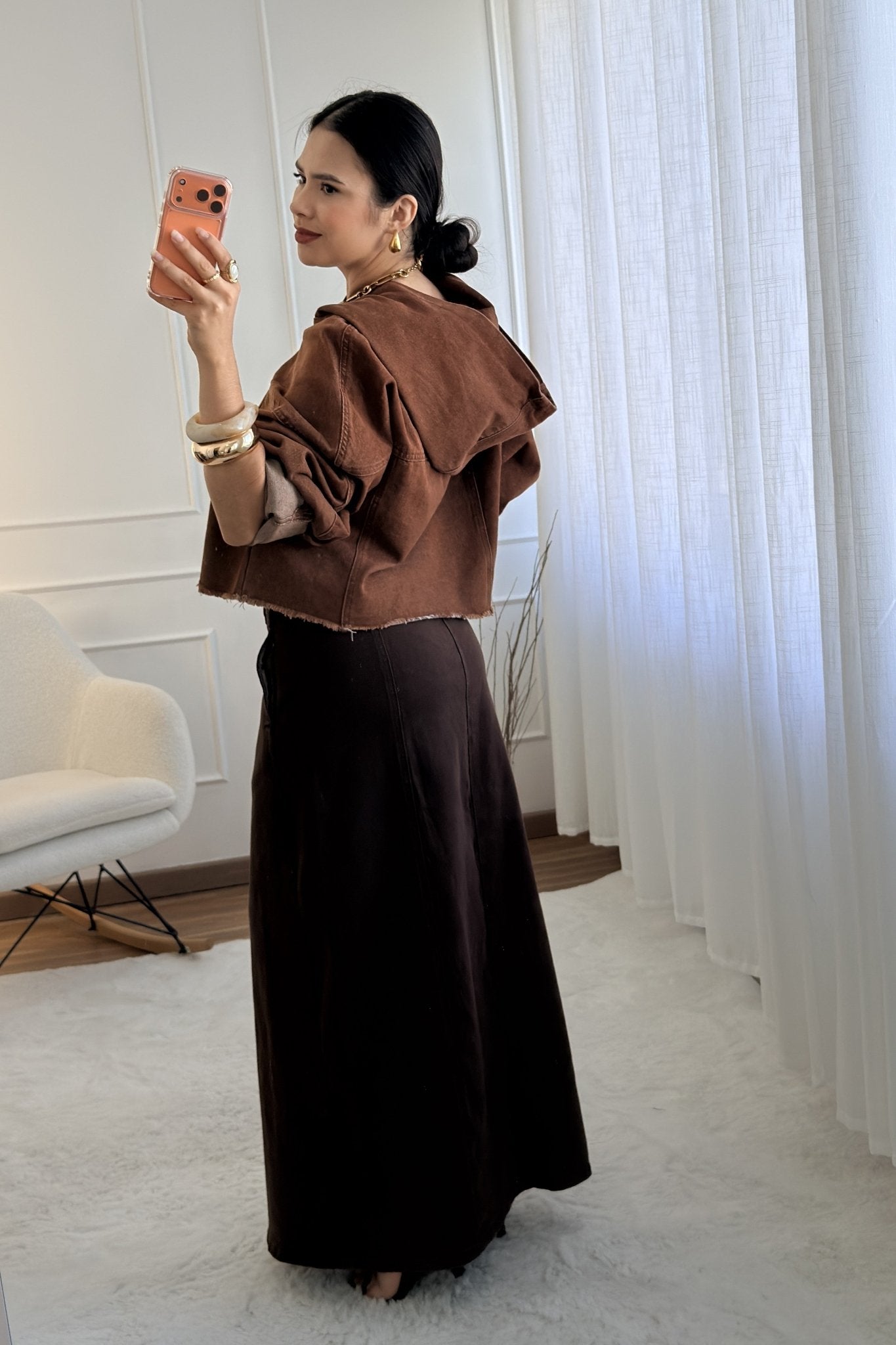 Sweat em Ganga com Capuz - lavishiochiccamisolalavishiochic