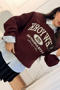Sweat estampa “New York” TIMIAMI - lavishiochicsweatTimiami