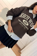 Sweat estampa “New York” TIMIAMI - lavishiochicsweatTimiami