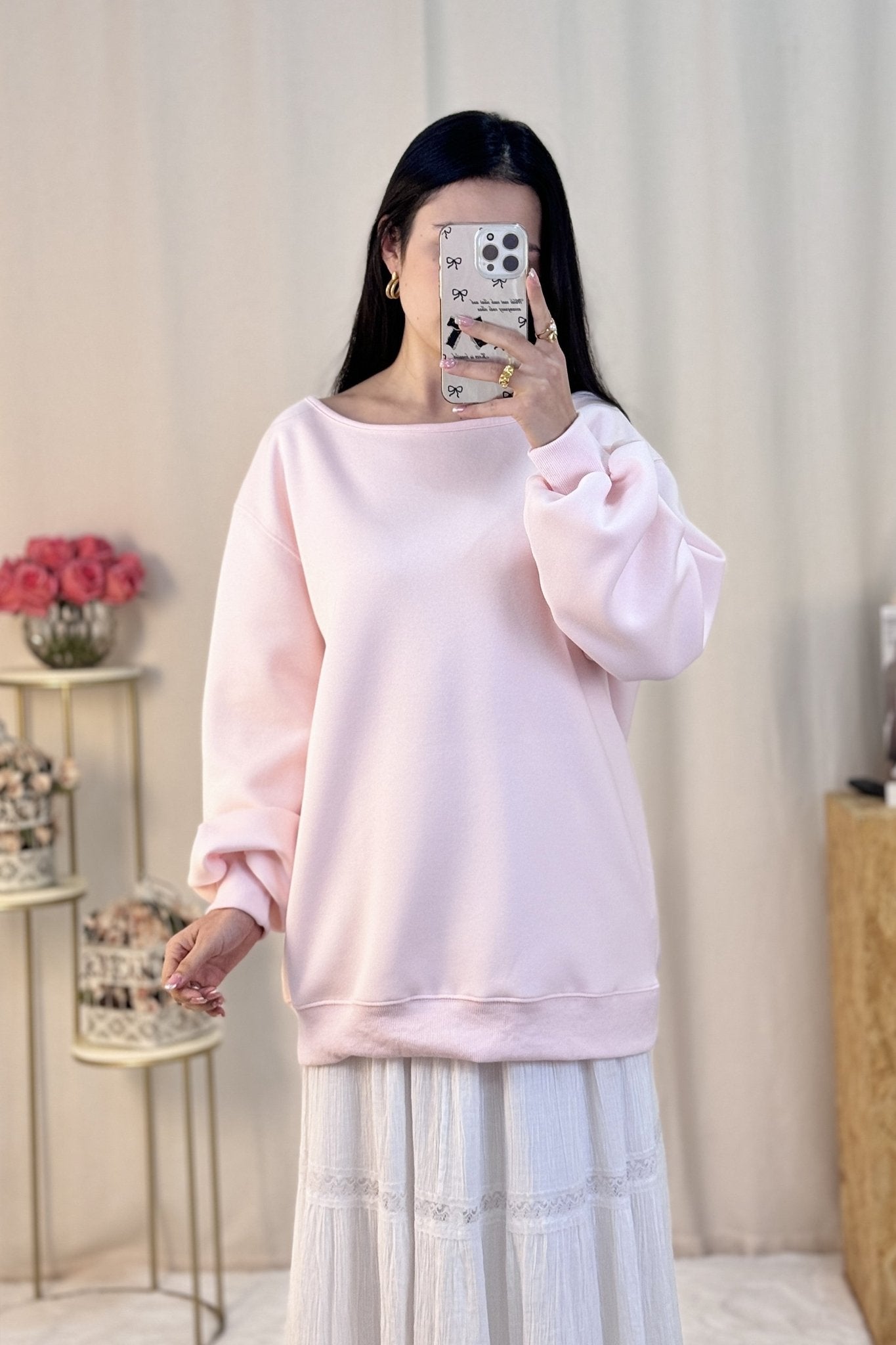 Sweat laço nas costas AZAKA - lavishiochicsweatlavishiochic