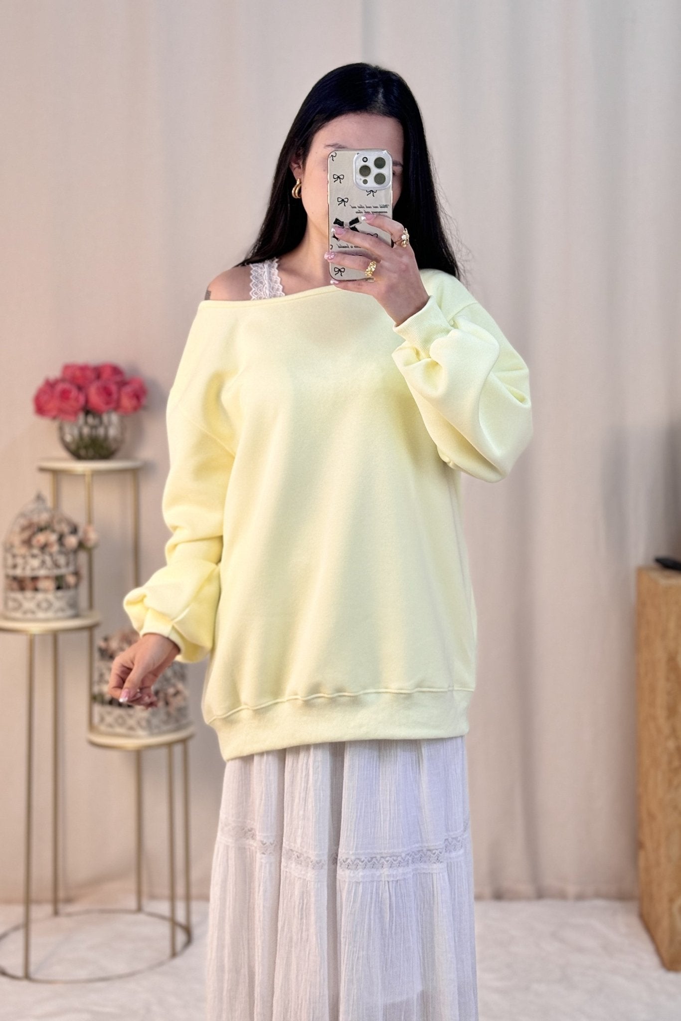 Sweat laço nas costas AZAKA - lavishiochicsweatlavishiochic