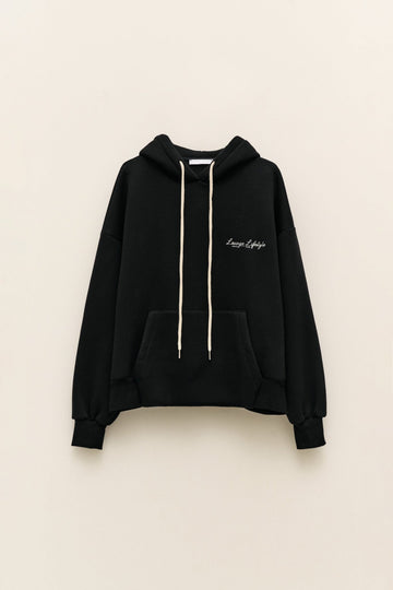 Sweat texto bordado LUMINA - lavishiochiccamisolalumina