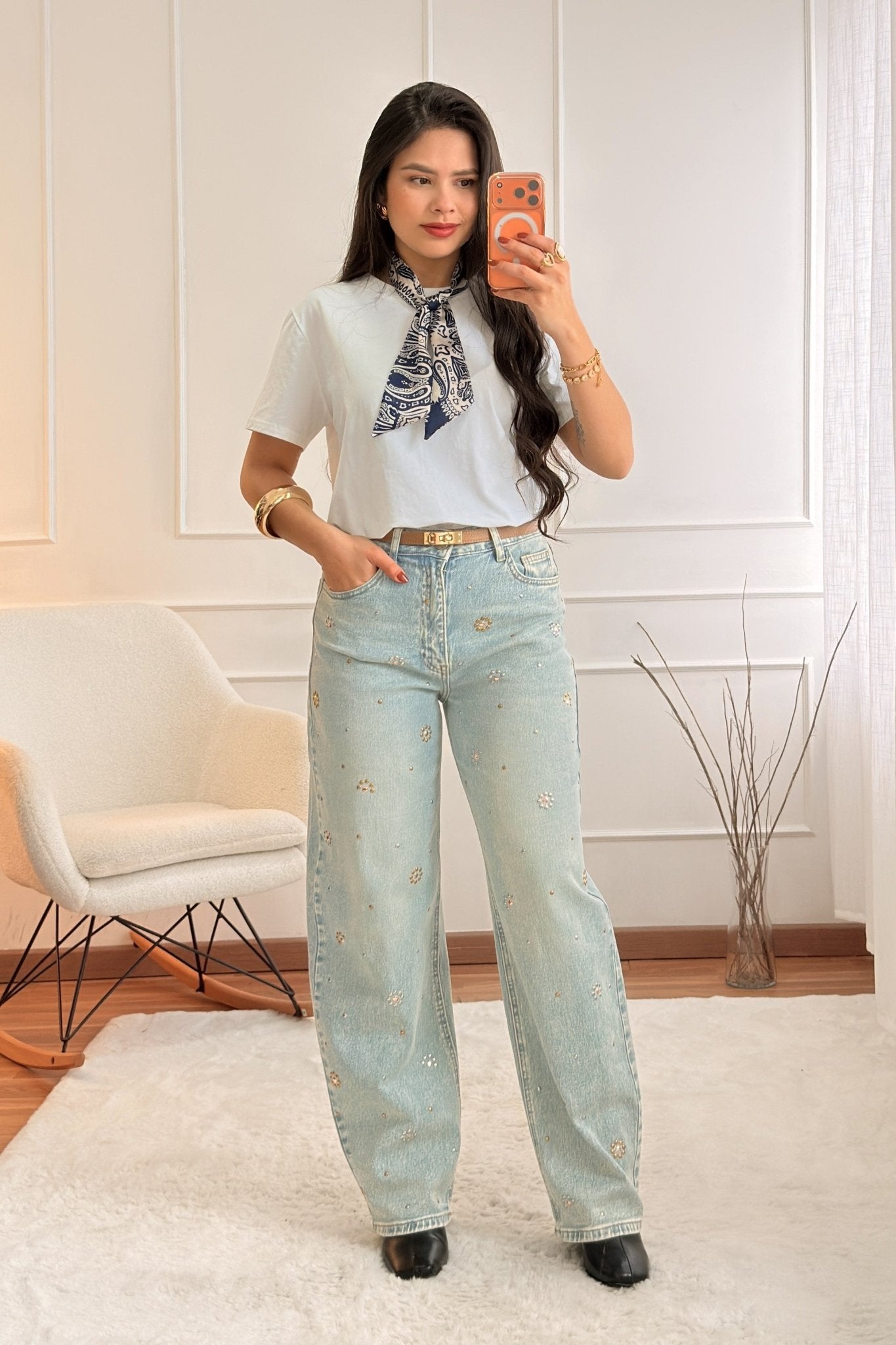 T-shirt básica com laço - lavishiochict-shirtlavishiochic