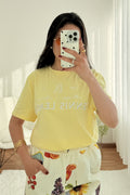 T-shirt bordado de letras - lavishiochict-shirtlavishiochic