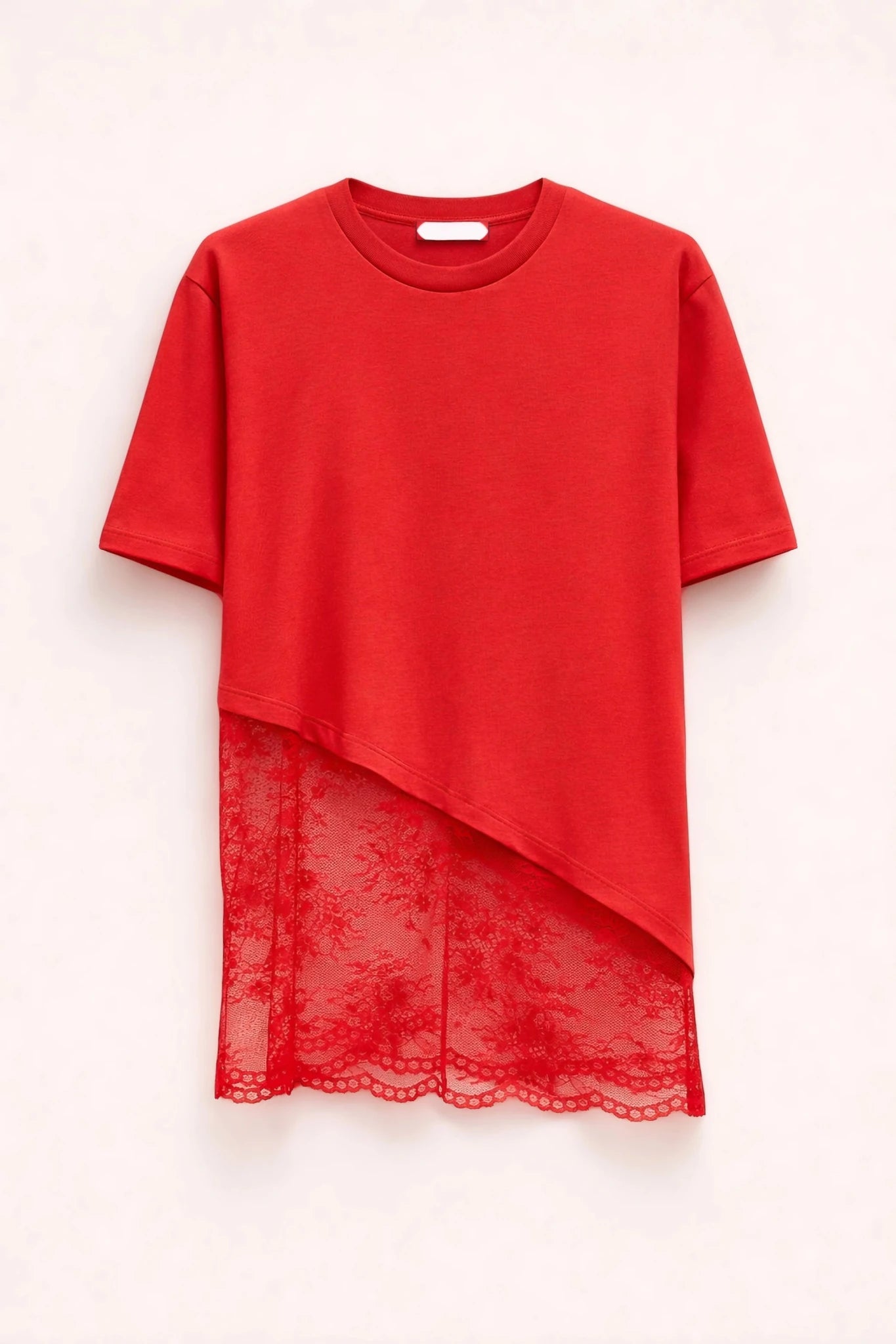 T-shirt com renda LUMINA - lavishiochict-shirtlumina