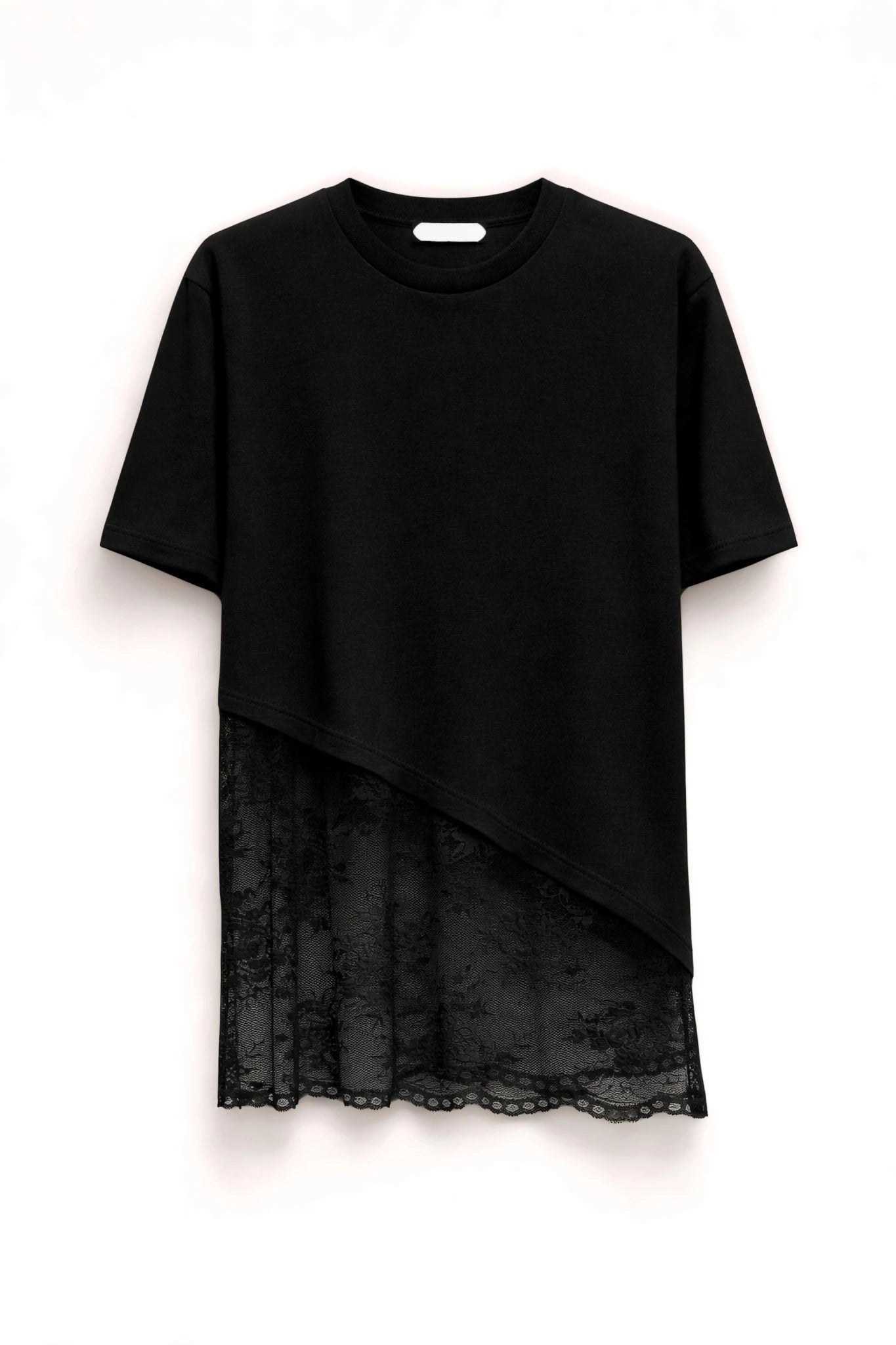 T-shirt com renda LUMINA - lavishiochict-shirtlumina