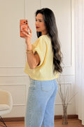 t-shirt crop com lettering - lavishiochict-shirtlavishiochic