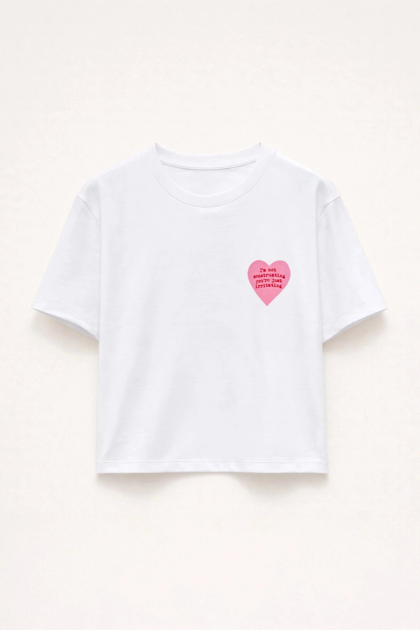 T-shirt estampa frontal de coração LUMINA - lavishiochict-shirtlumina
