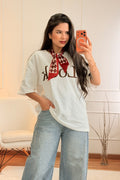 T-shirt estampa LOOK - lavishiochict-shirtlavishiochic