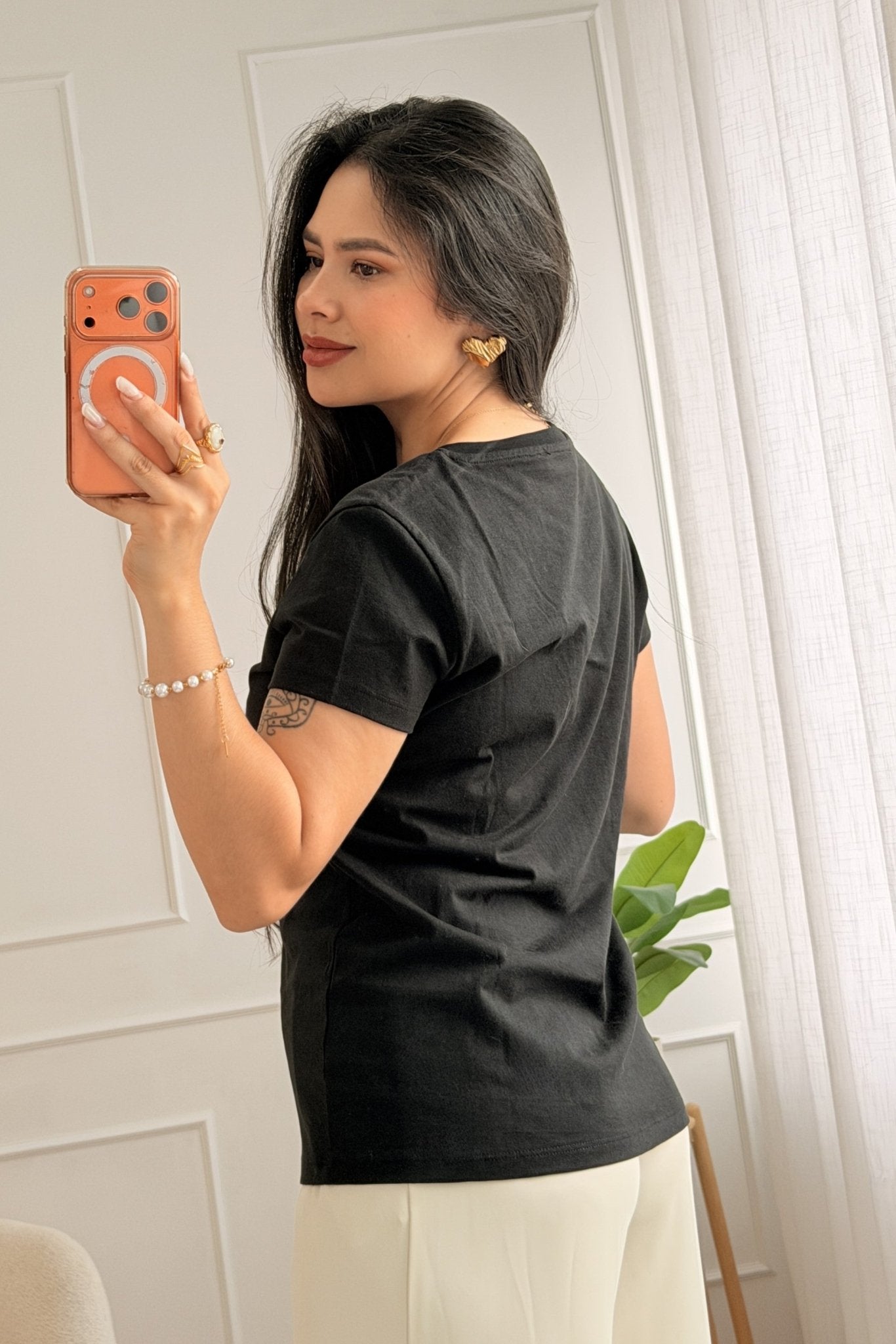 T-shirt justo LUMINA - lavishiochict-shirtlumina
