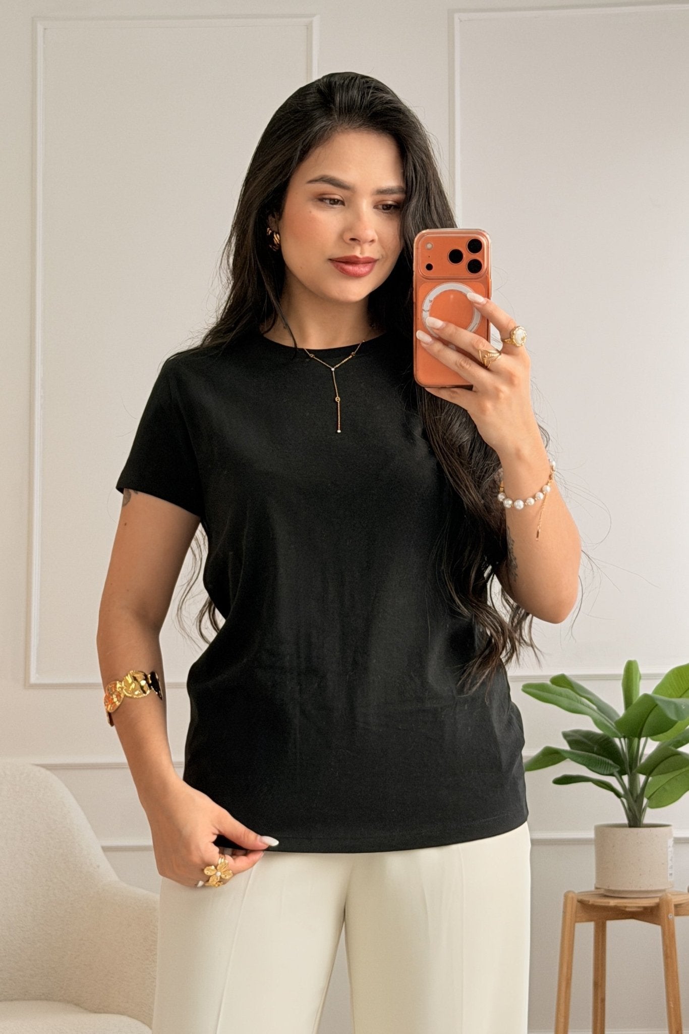 T-shirt justo LUMINA - lavishiochict-shirtlumina