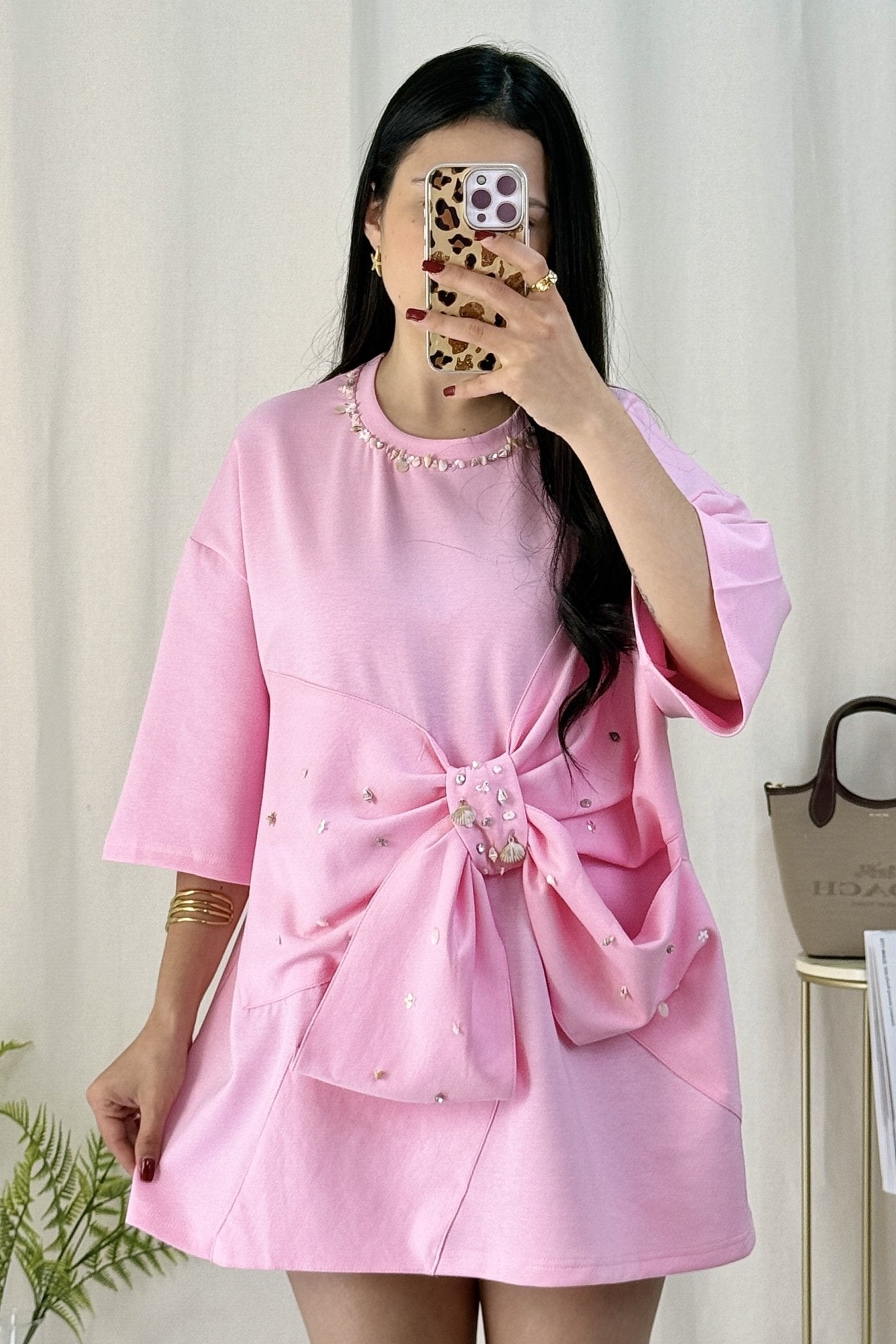 T-shirt laço conchas MOCHY - lavishiochict-shirtMochy