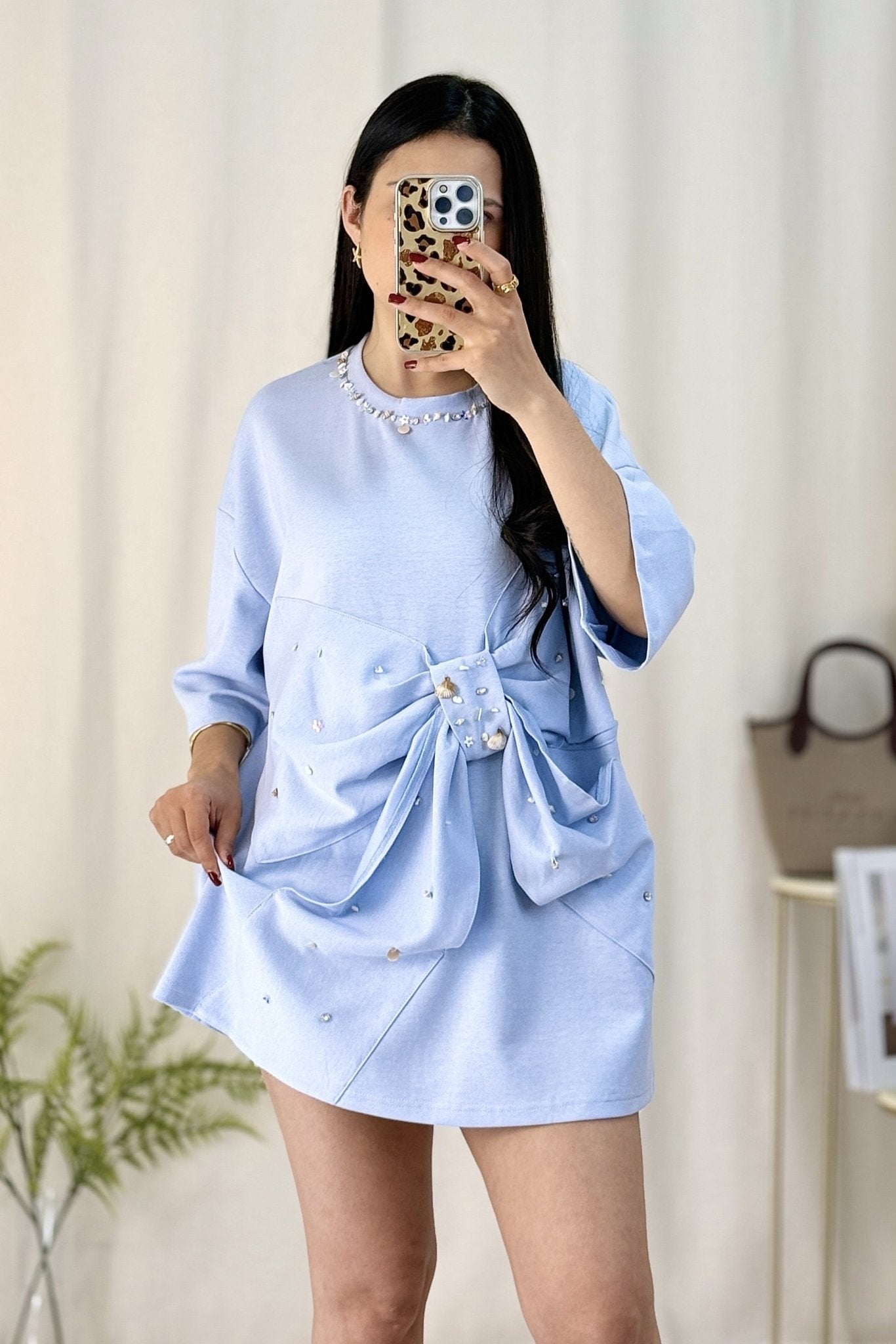 T-shirt laço conchas MOCHY - lavishiochict-shirtMochy