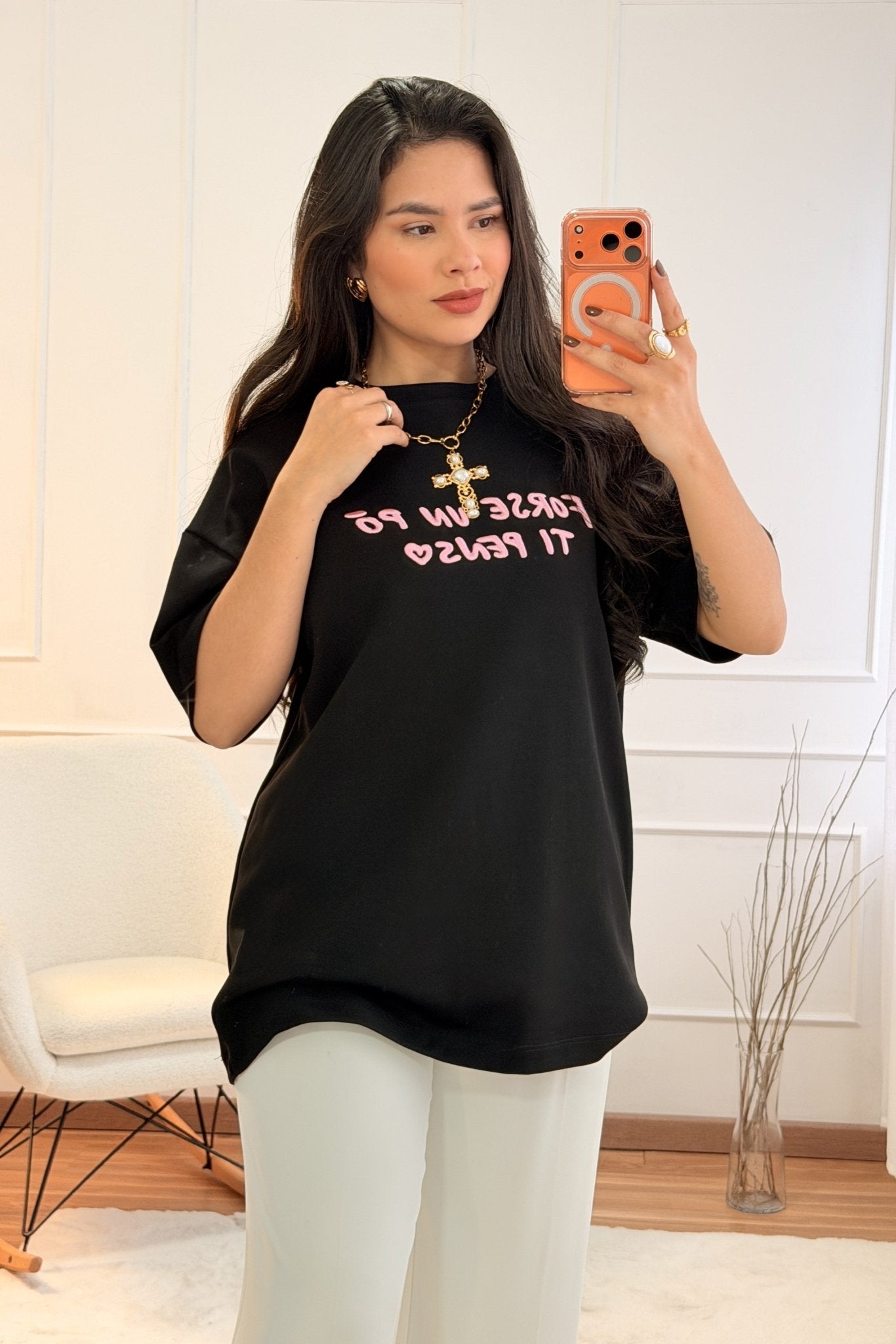 T-shirt oversize LUMINA - lavishiochict-shirtPromoção