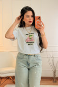 T-shirt padrão de sapo LUMINA - lavishiochict-shirtlumina