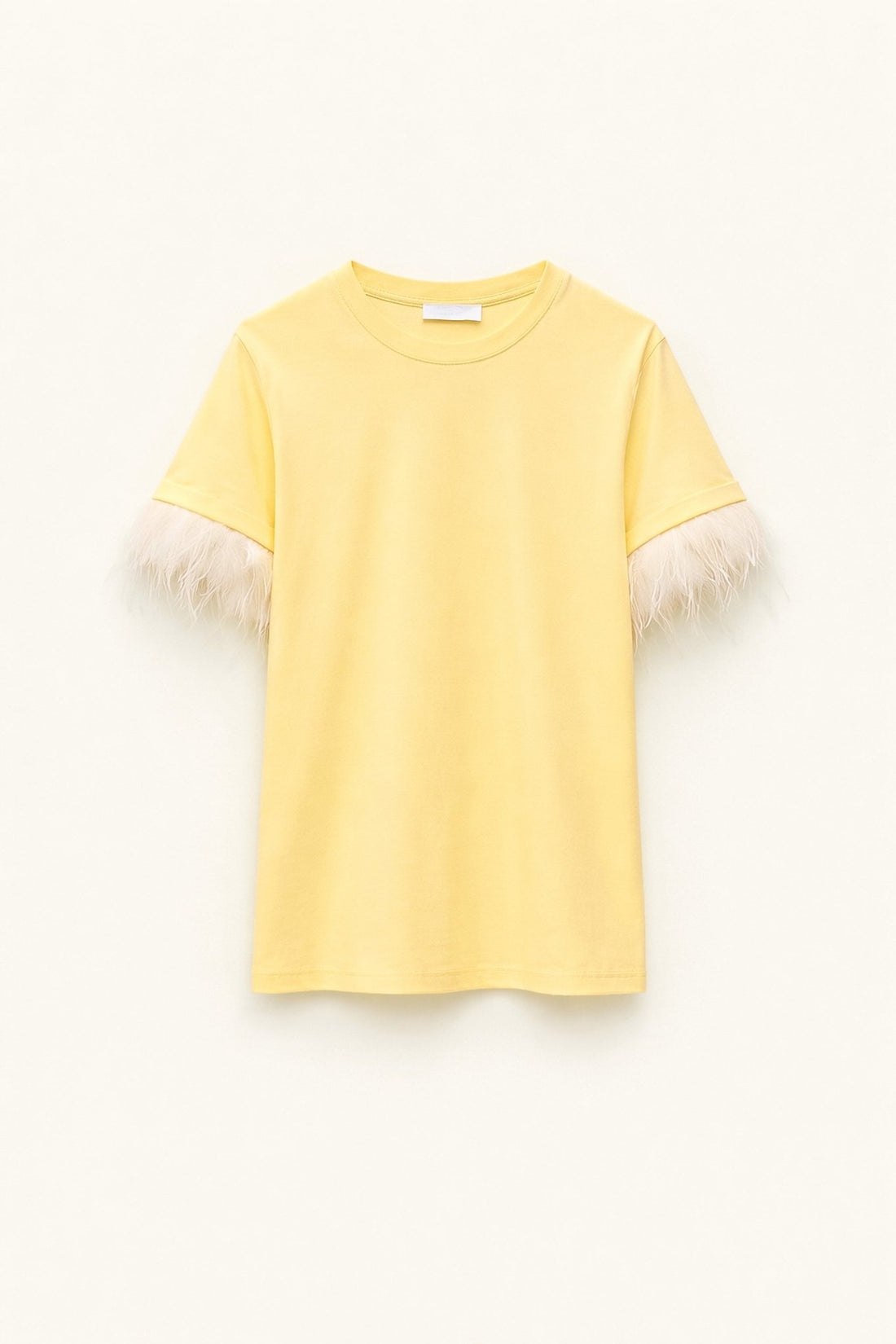 T-shirt penas nas mangas LUMINA - lavishiochict-shirtlumina