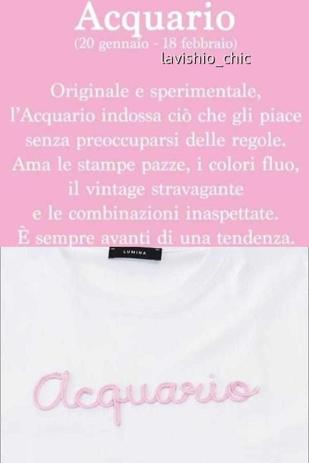T-shirt signo LUMINA - lavishiochict-shirtlumina lavishiochic