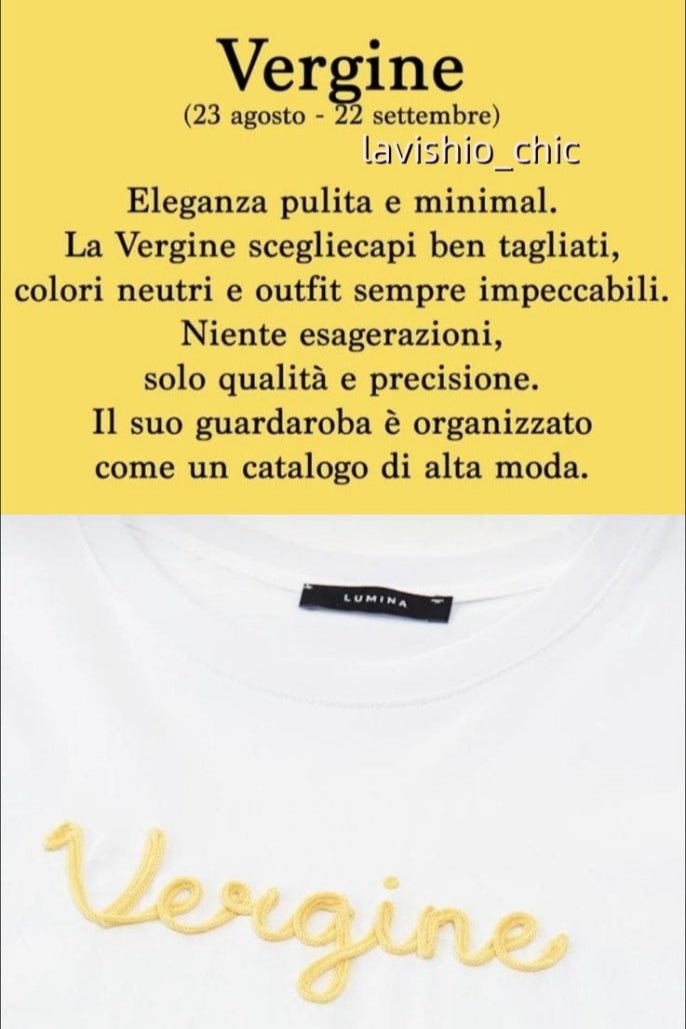 T-shirt signo LUMINA - lavishiochict-shirtlumina lavishiochic