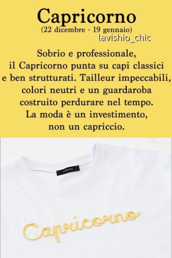 T-shirt signo LUMINA - lavishiochict-shirtlumina lavishiochic