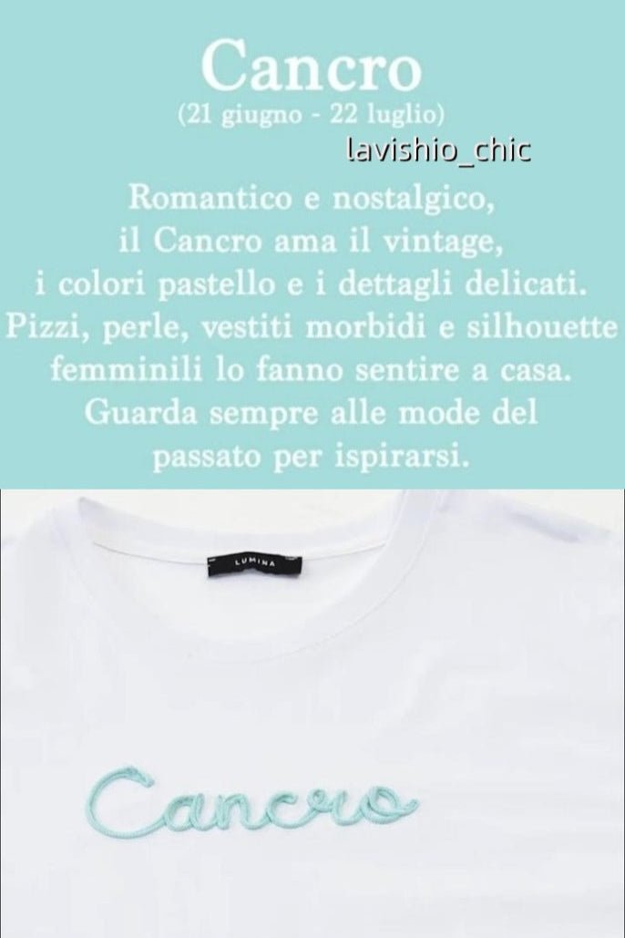 T-shirt signo LUMINA - lavishiochict-shirtlumina lavishiochic