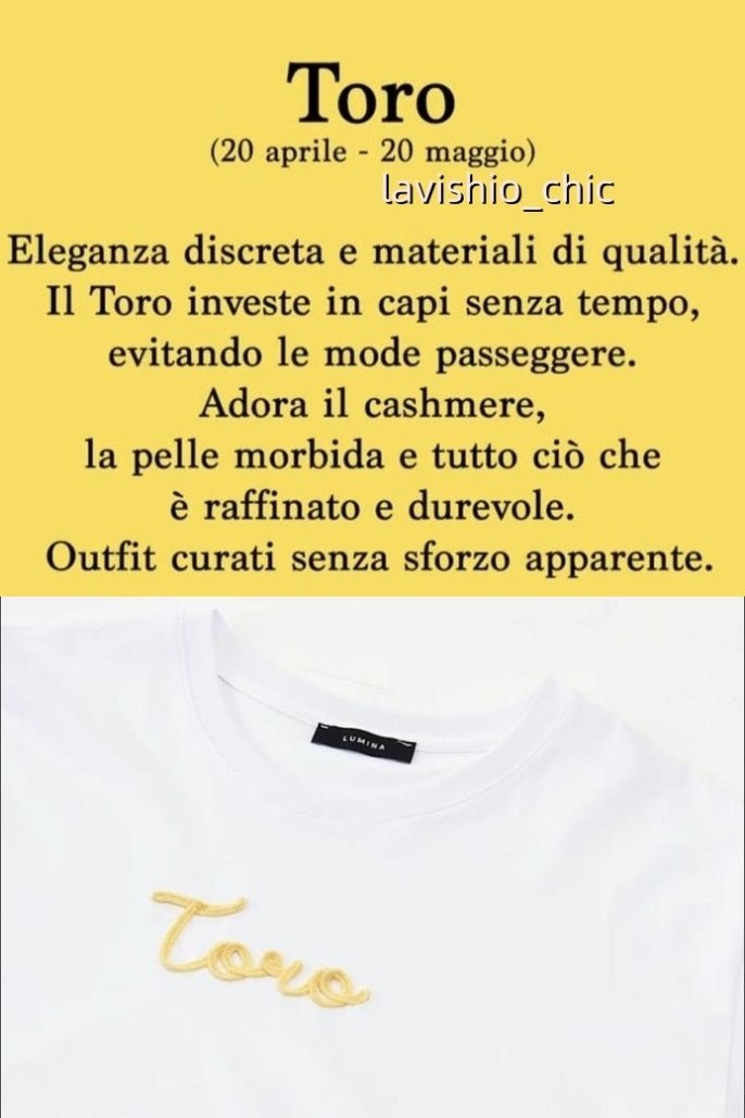 T-shirt signo LUMINA - lavishiochict-shirtlumina lavishiochic