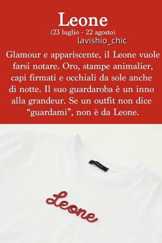 T-shirt signo LUMINA - lavishiochict-shirtlumina lavishiochic