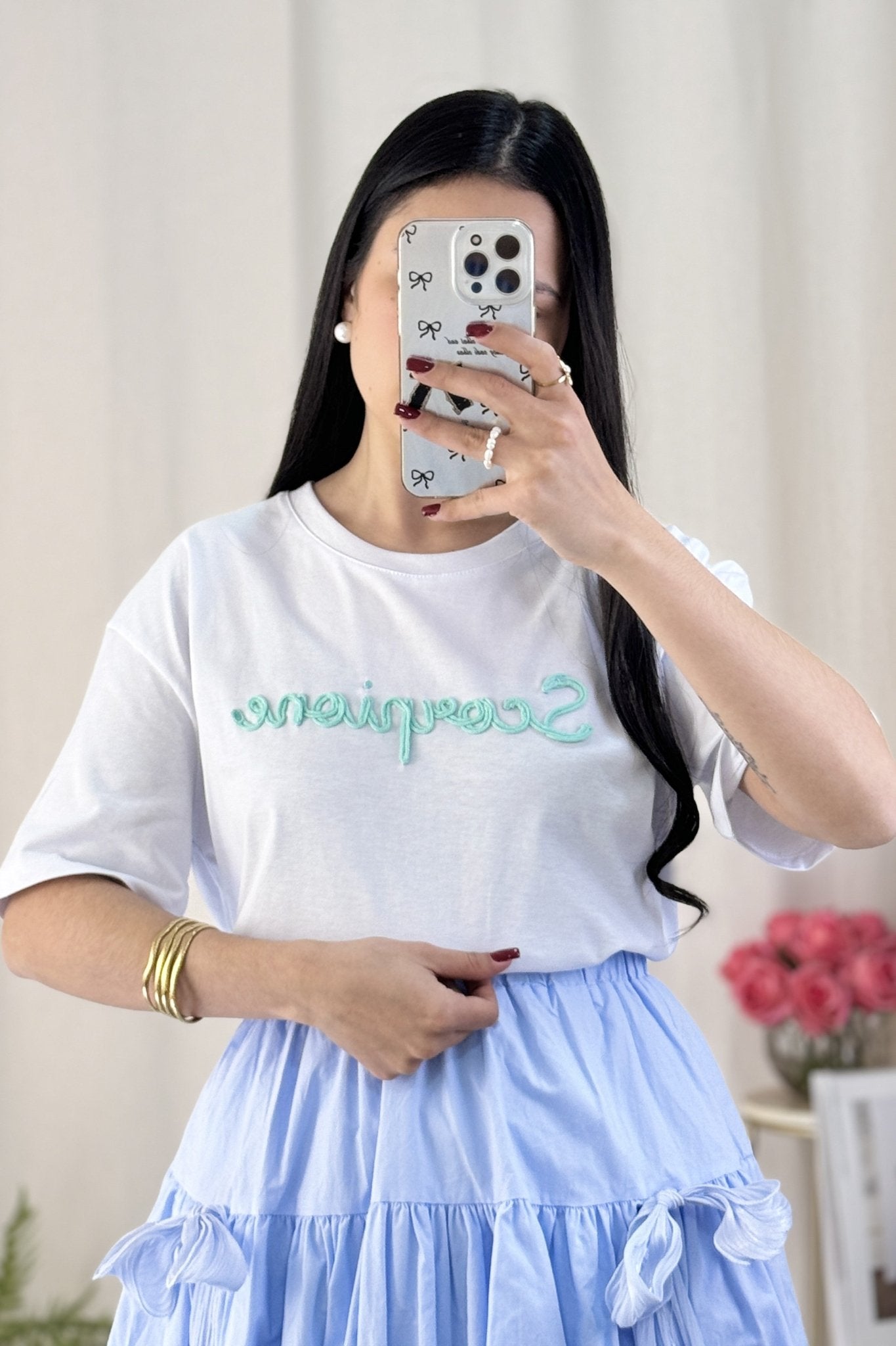 T-shirt signo LUMINA - lavishiochict-shirtlumina lavishiochic