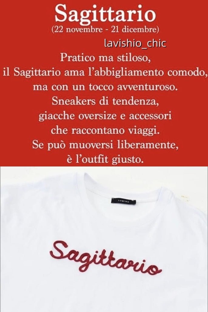T-shirt signo LUMINA - lavishiochict-shirtlumina lavishiochic