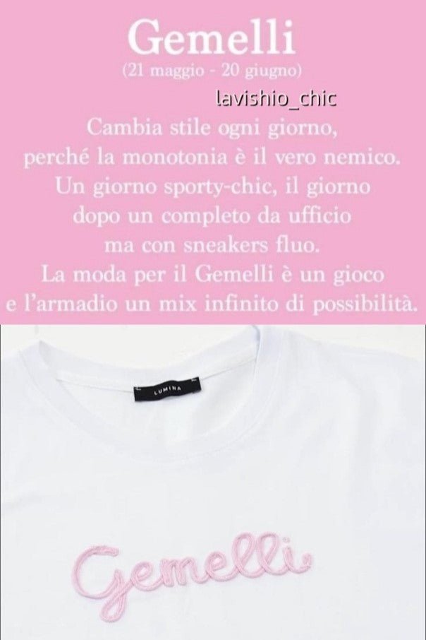 T-shirt signo LUMINA - lavishiochict-shirtlumina lavishiochic