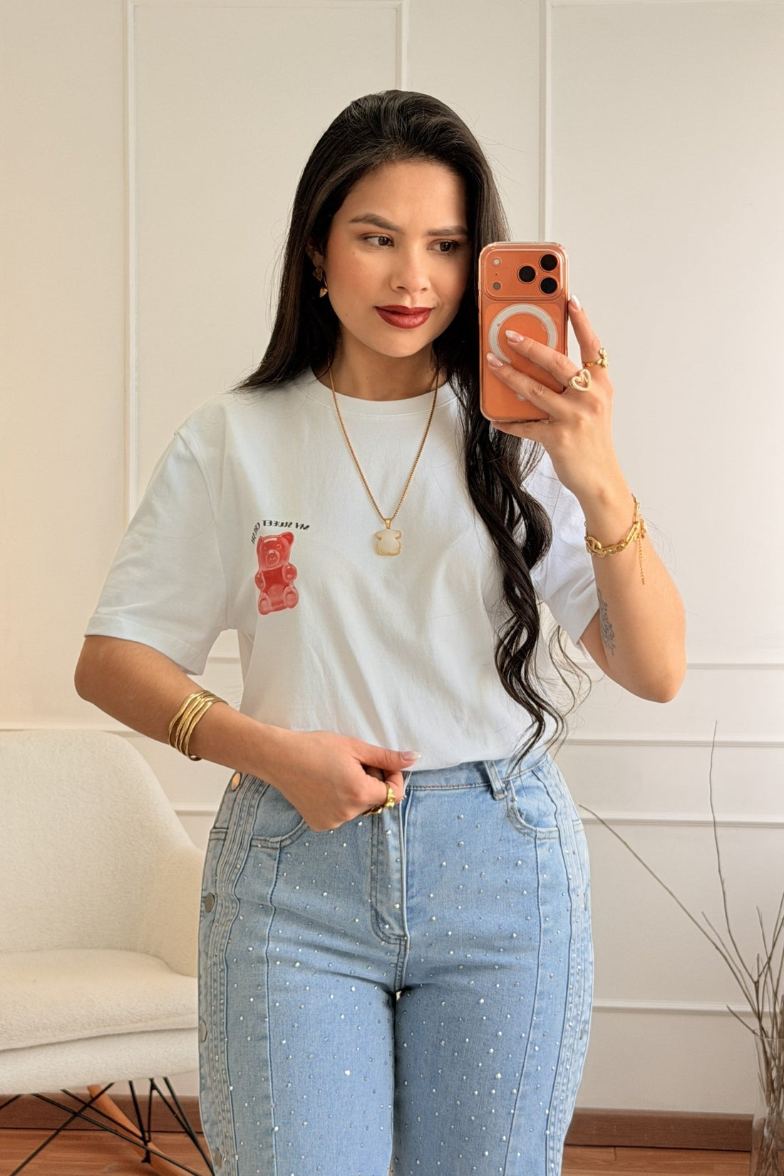 T-shirt ursinhos de goma LUMINA - lavishiochict-shirtlumina