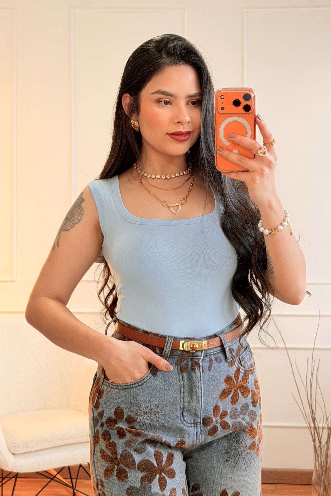 Top Básico com Copas Almofadadas MOCHY - lavishiochicTOPMochy