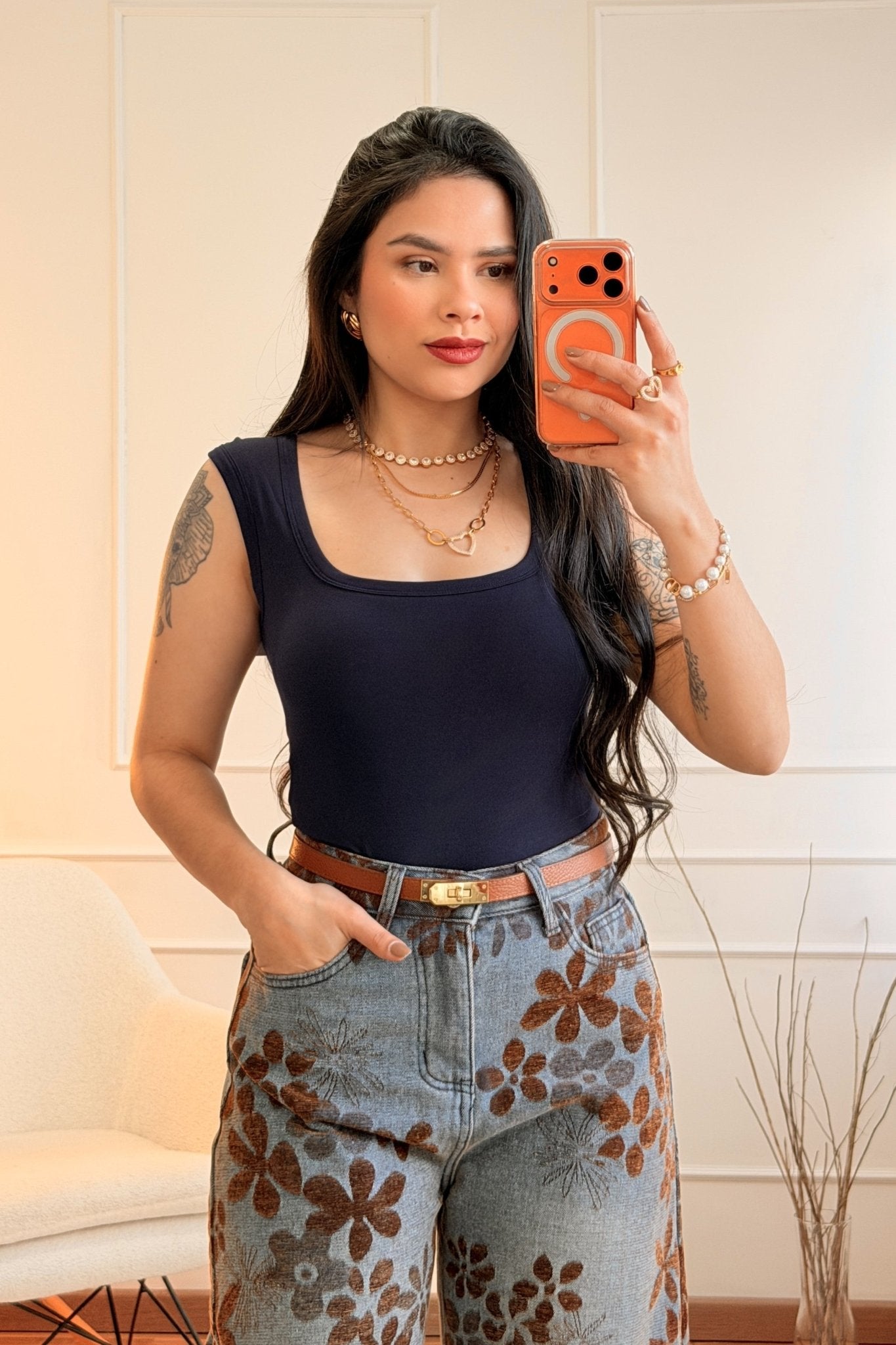 Top Básico com Copas Almofadadas MOCHY - lavishiochicTOPMochy