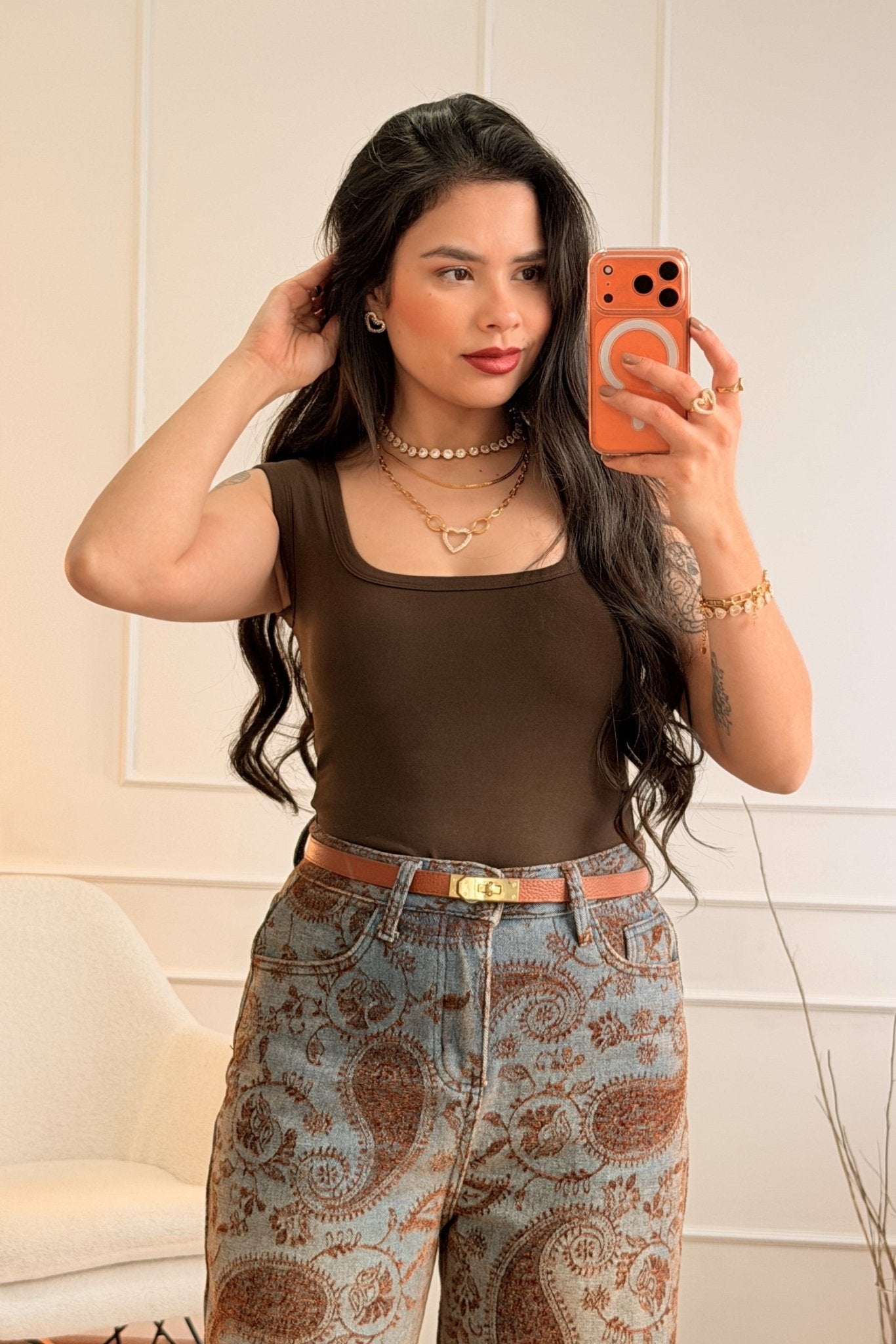 Top Básico com Copas Almofadadas MOCHY - lavishiochicTOPMochy