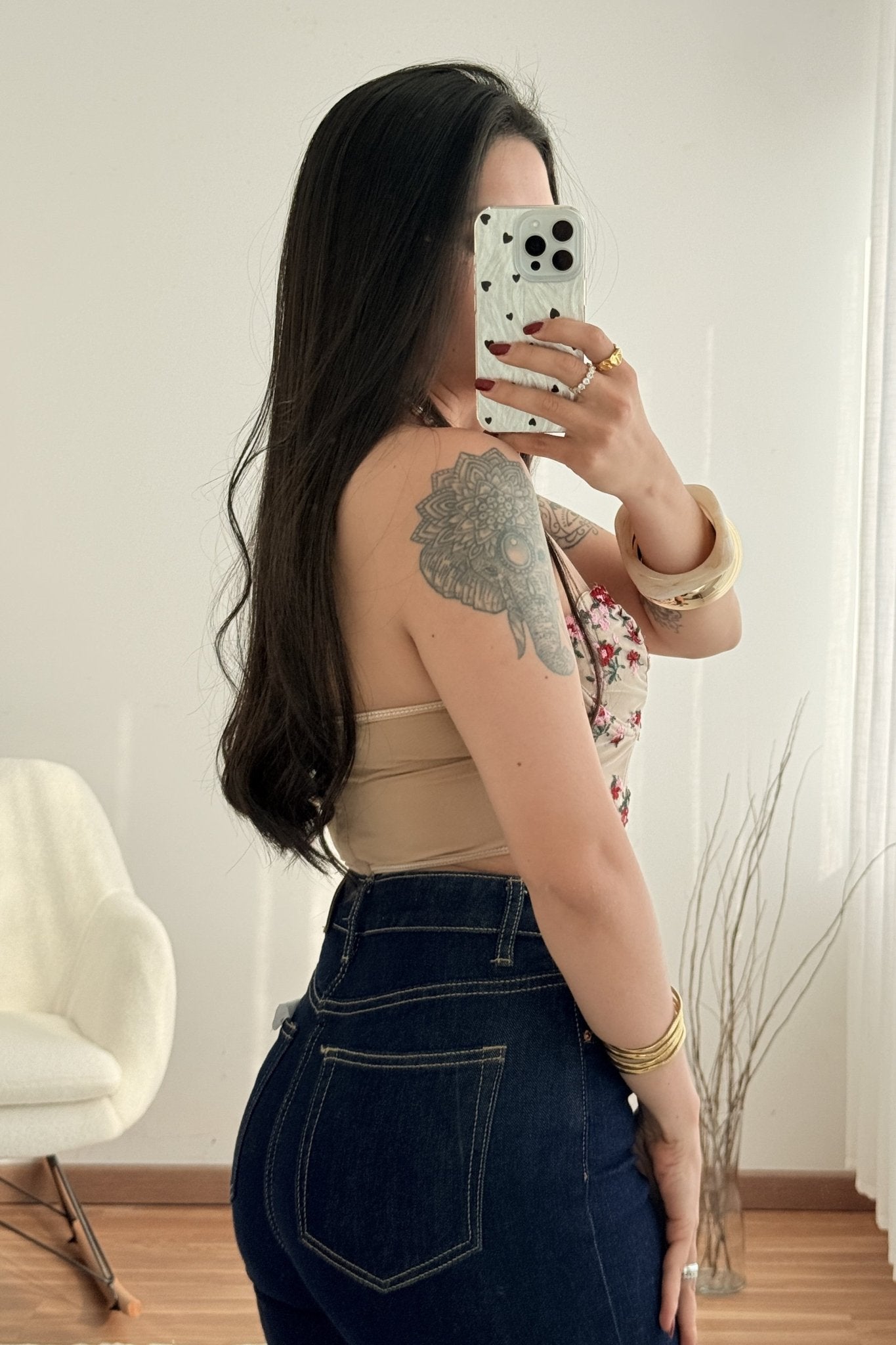 Top bordado flors MOCHY - lavishiochicTOPMochy