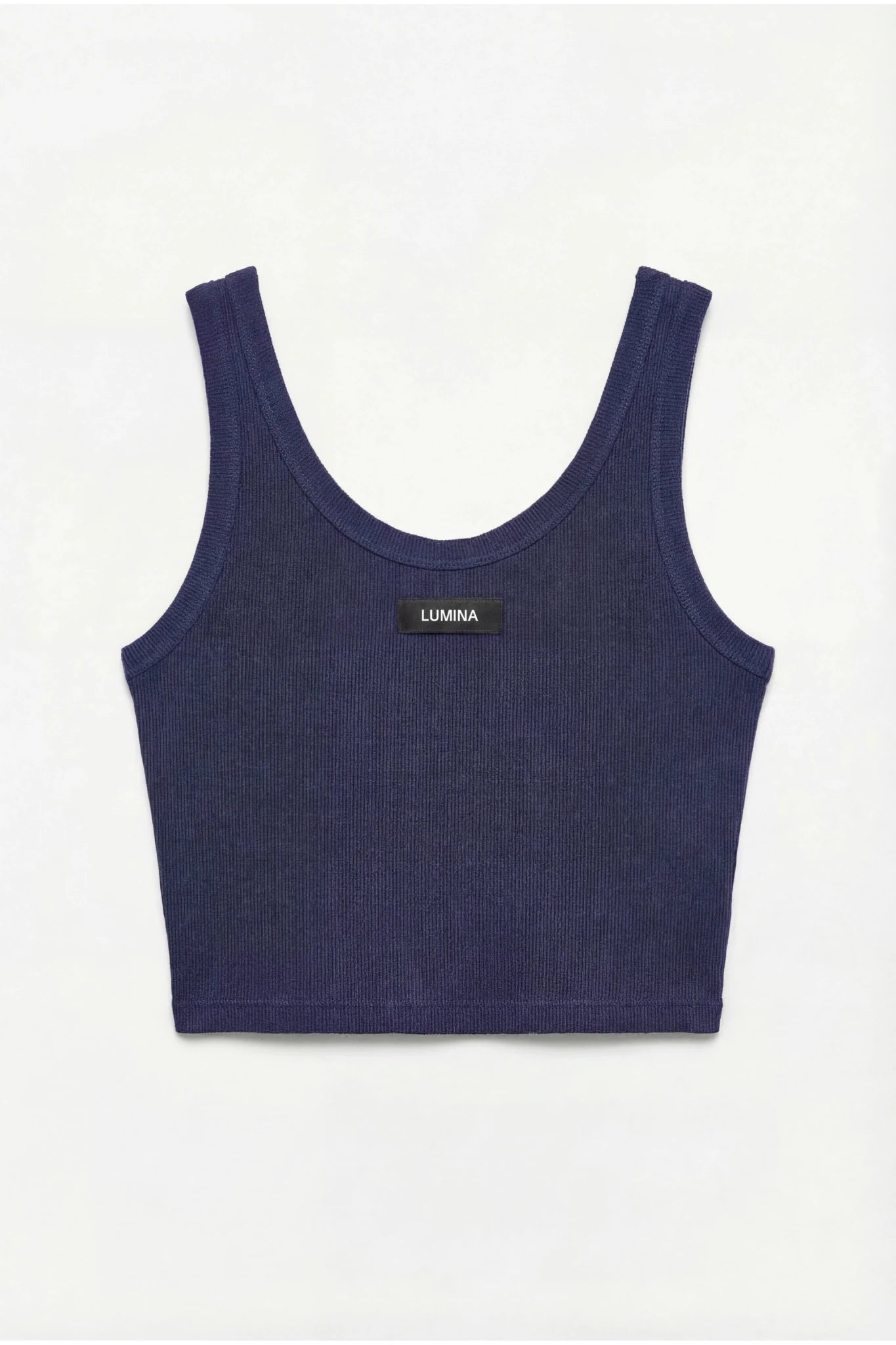 Top com logo LUMINA curto - lavishiochicTOPlumina