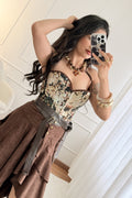 Top corset francês vintage MOCHY - lavishiochicTOPMochy