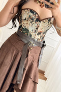 Top corset francês vintage MOCHY - lavishiochicTOPMochy