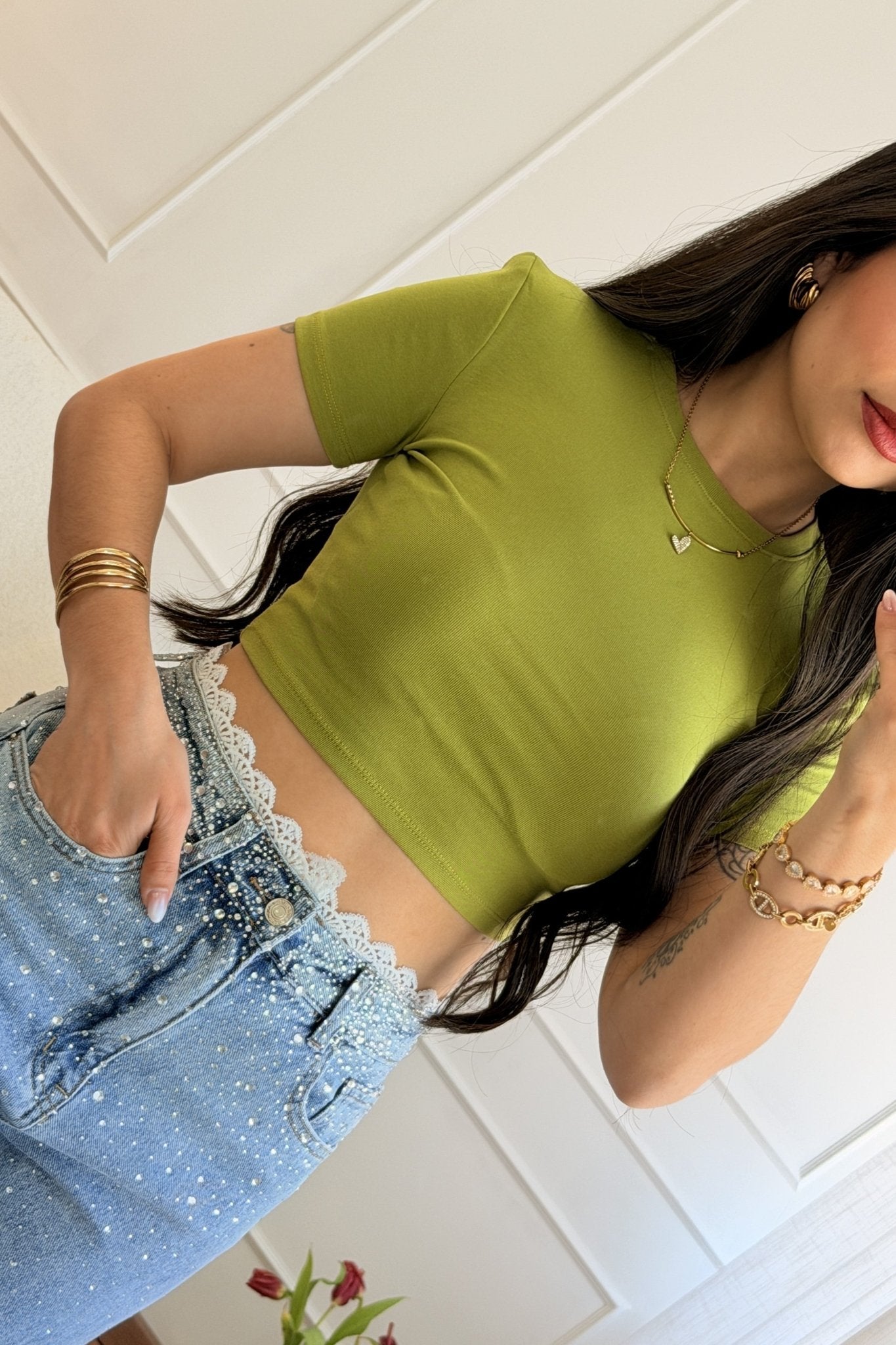 Top cropped LUMINA - lavishiochict-shirtlumina