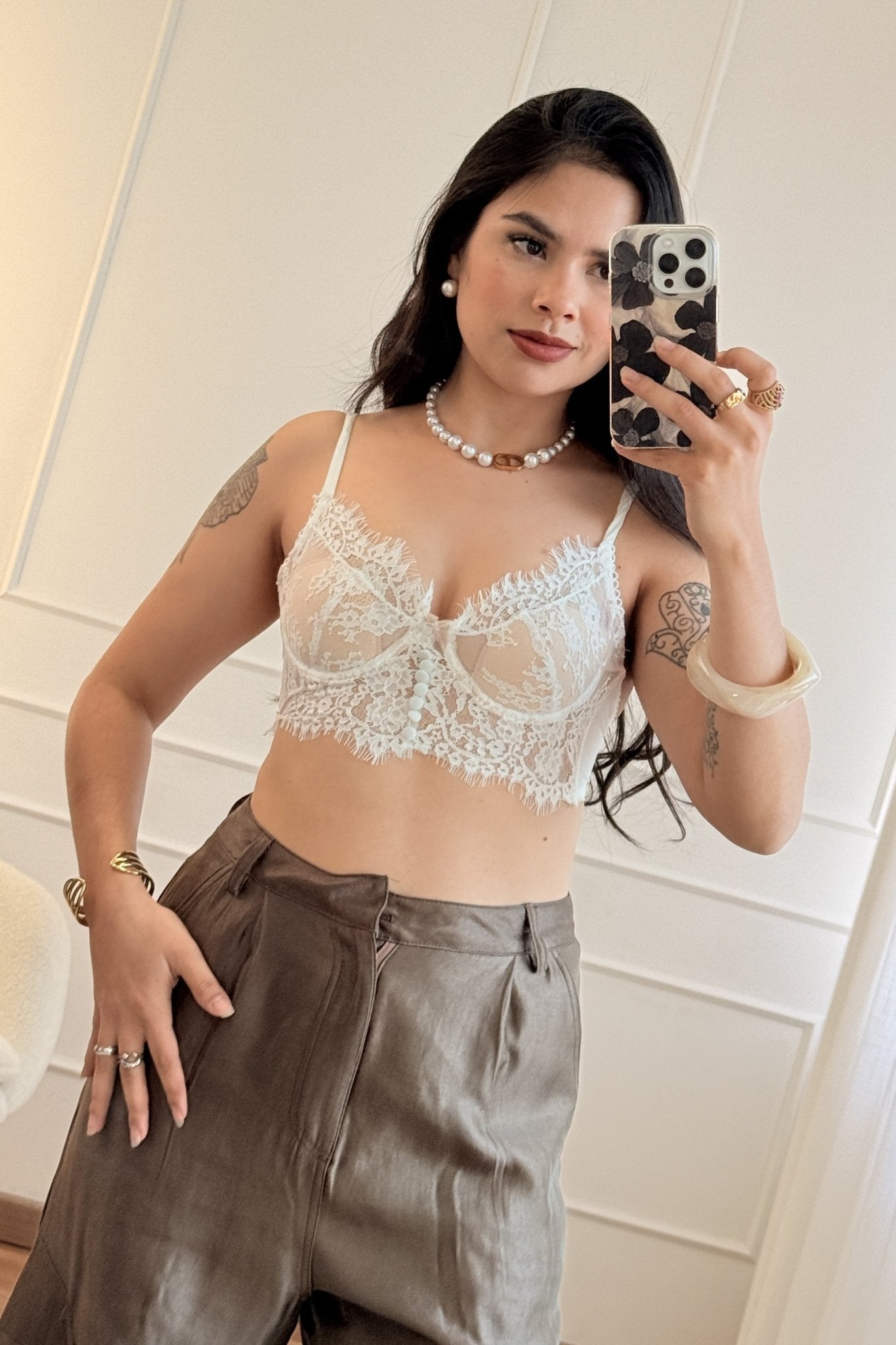 Top de renda MOCHY - lavishiochicTOPMochy