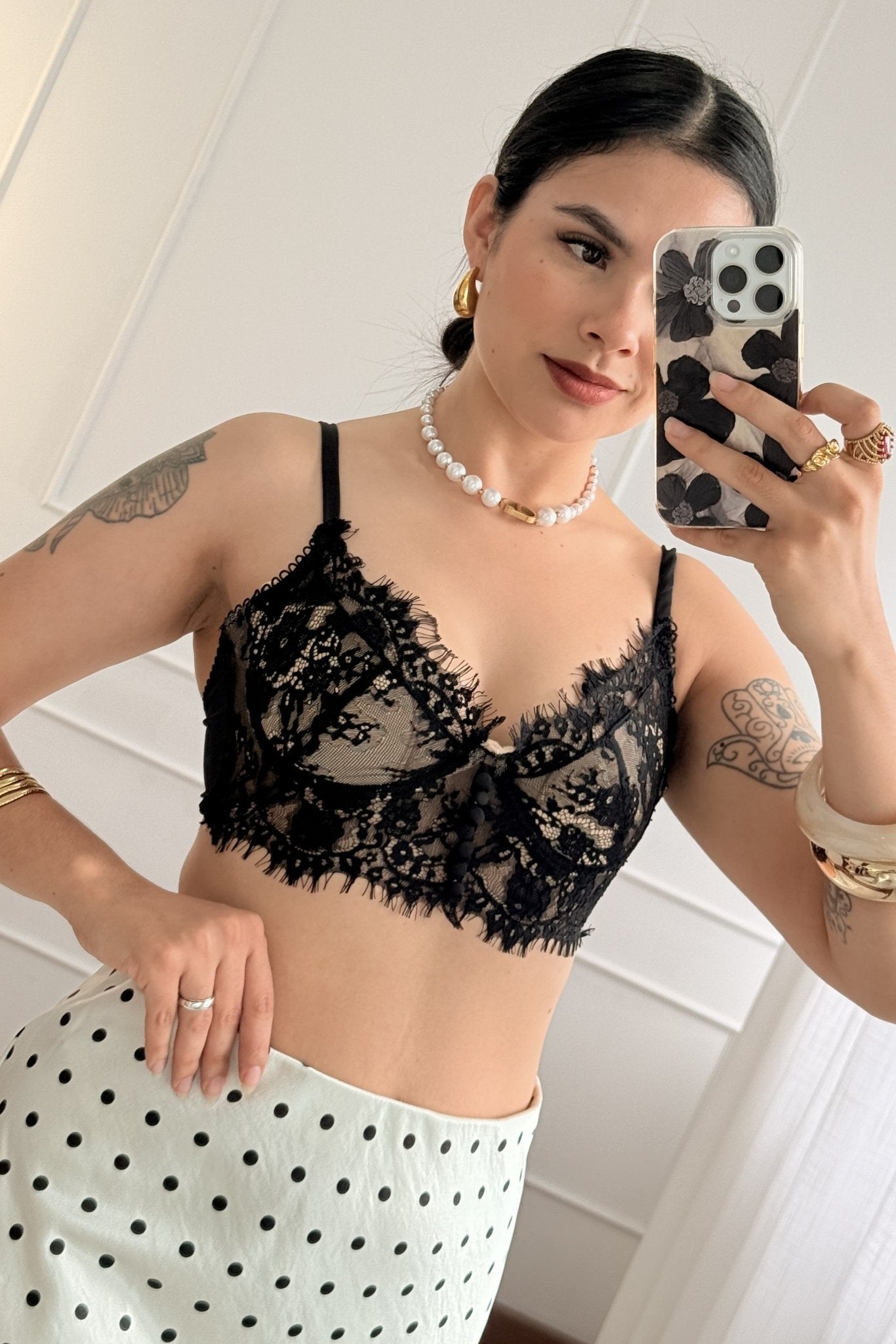 Top de renda MOCHY - lavishiochicTOPMochy