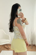 Top espartilho floral MOCHY - lavishiochicTOPMochy