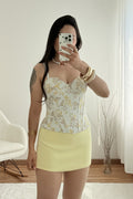 Top espartilho floral MOCHY - lavishiochicTOPMochy