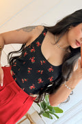 Top floral all-over LUMINA - lavishiochicTOPlumina